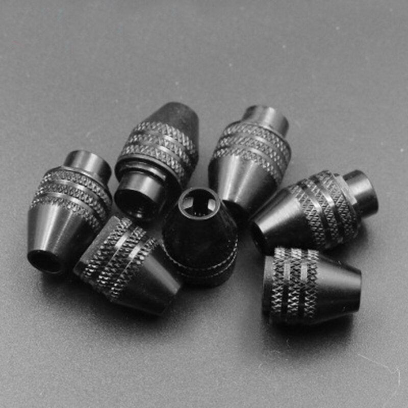 1 stk. 0.3-3.4mm mini-borepatron med flere nøgler  m8 x 0.75 borepatron til hurtig udskiftning til drejeværktøj