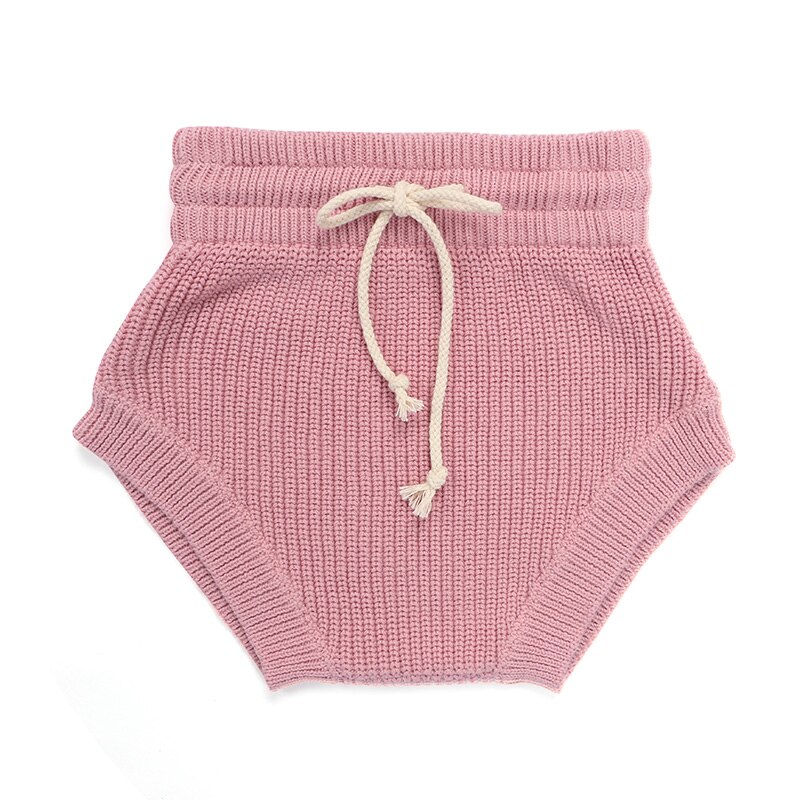 Kaiya angel baby bloomer sommerpiger bomuldsbleebetræk nyfødt soild sweater shorts spædbarn unisex retail bloomer: Ky-sjk -022-1 / 12m