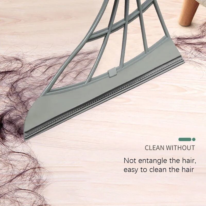 TPR Hand Push Sweeper Stretchable Magic Broom Floor Wiper Squeegee For Window Bathroom Cleaning Sweep Brush Pet Hair Dust Broom