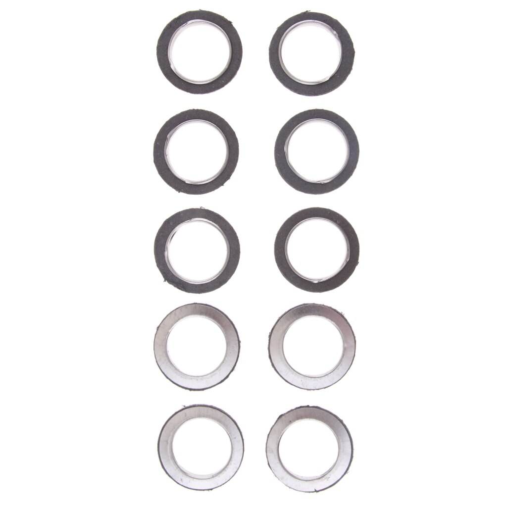 RoadMax 10x Exhaust Pipe Gasket Set For 200cc 250cc Pit Dirt Bike ATV Quad Scooter Moped