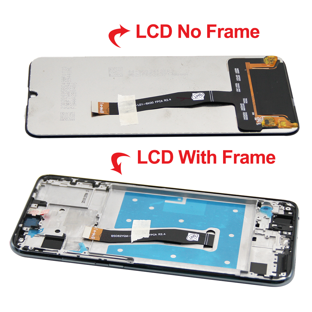6.21'' LCD For Honor 10 Lite / Honor 10i LCD Display Touch Screen Digitizer Assembly Replacement With Frame For Honor 10 Lite