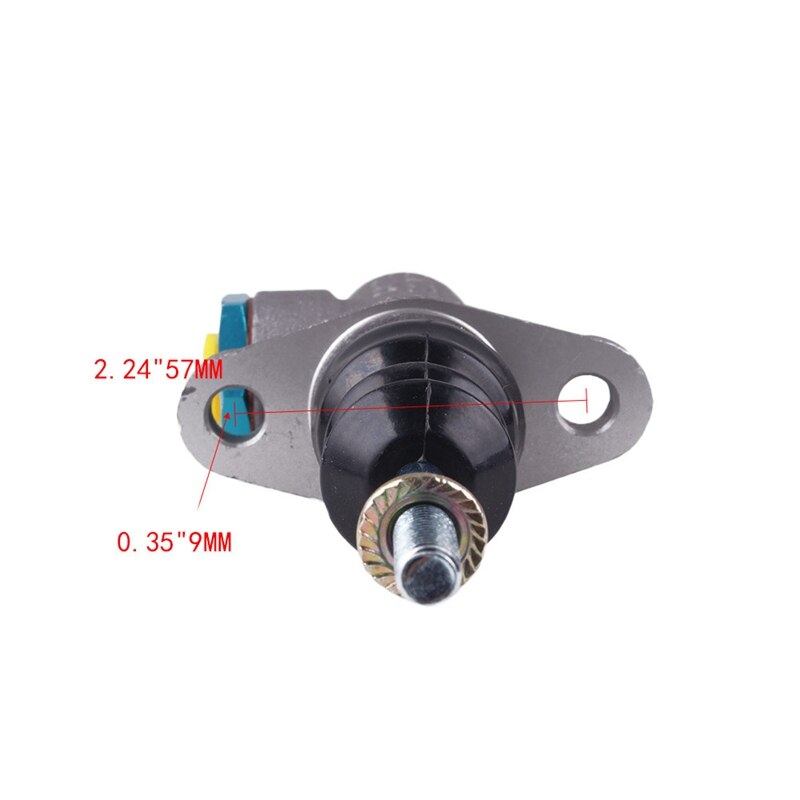 Rem koppeling hoofdcilinder 0.625 gaten draadstang afstandsbediening voor hydraulische hydro handrem  m8