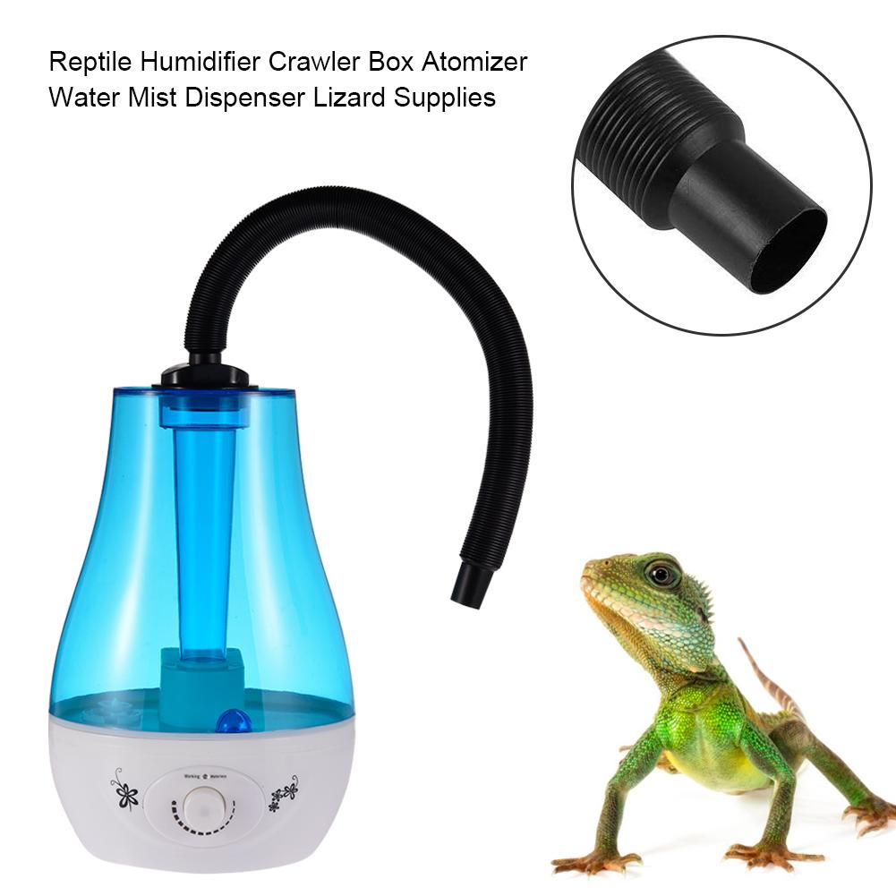 Umidificador p/répteis anfícios, vaporizador, caixa organizadora, atomizador de névoa d' água, lagarto, suprimentos