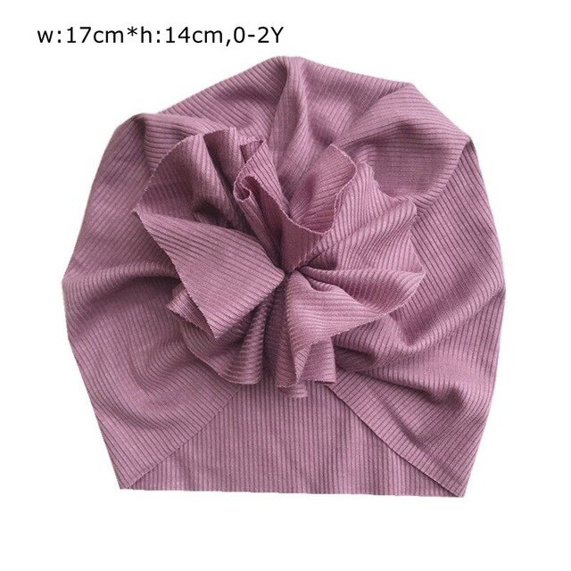 Turbante superelástico para bebé, sombrero fino para niña recién nacida, gorros con lazo de flores para niño pequeño, gorros para bebé , novedad para verano: 11