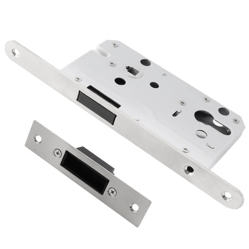 Marie  lh3019 moderne aluminium deurkruk voor binnendeuren, duurzame grendel met magneetslot, deurbeslag voor slaapkamer: Magneet deurslot