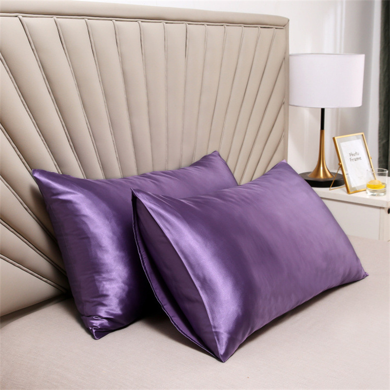 2 stk. pudebetræk, 100%  , satin, hår, skønhed, komfortabelt pudebetræk, boligindretning , 51*76cm: Elfenben