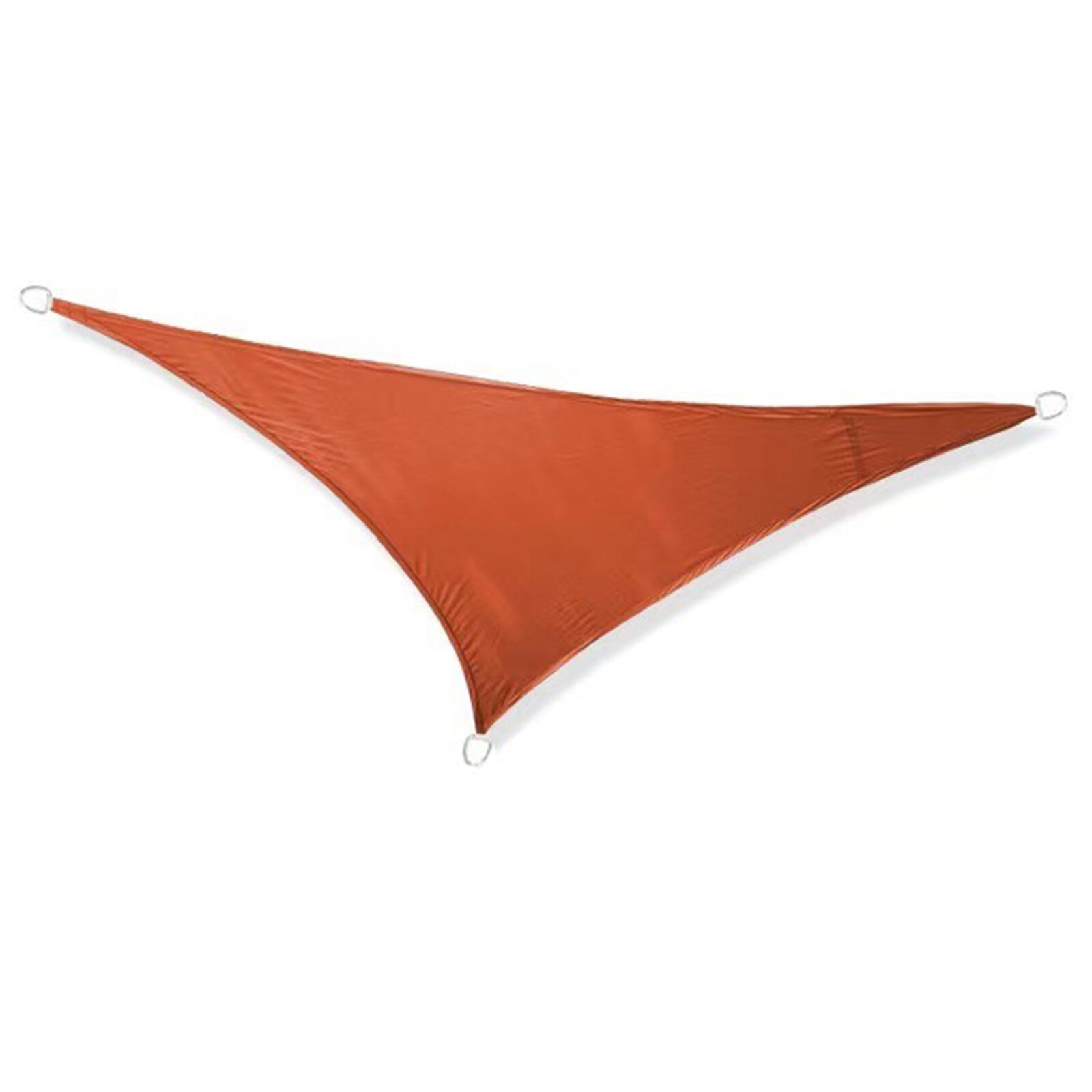 Triangular Polyester Waterproof Sunshade Canopy Outdoor Camping Awning: Rood