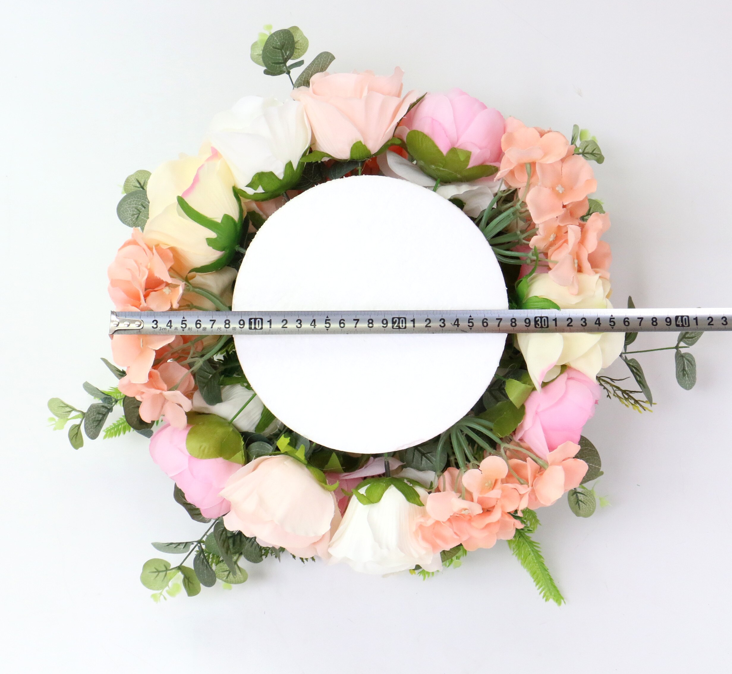 35/40/50cm Artificial flower table centerpiece party wedding backdrop decor road lead flower ball rose hydrangea rose peony leaf