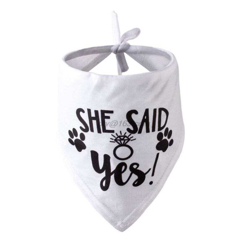 Hund Hochzeit Bandana Mein Menschen sind Immer Verheiratet Sagte sie Ja Haustier Dreieck Lätzchen Schal Halstuch Engagement Announcemet