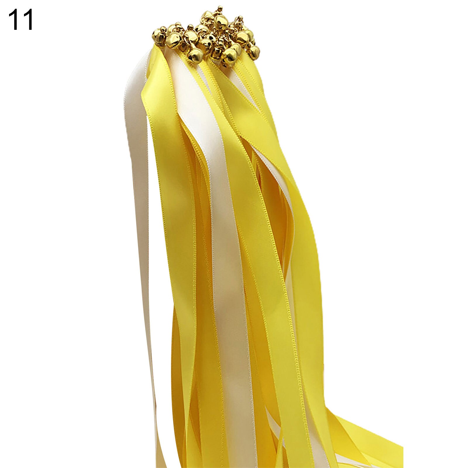 10 stuks handzaam lint met houten stokbel bruiloft feest rekwisieten decoratie interactief hulpmiddel groot goedkoop: 11