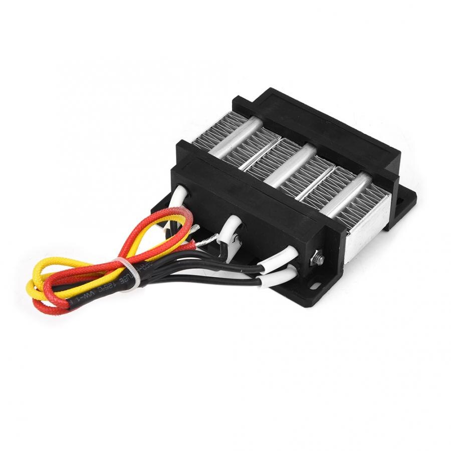 12V 150W Insulated PTC Ceramic Air Heater PTC Heating Element PTC Air Heater Incubator Thermostatic-Insulated Electric Heater