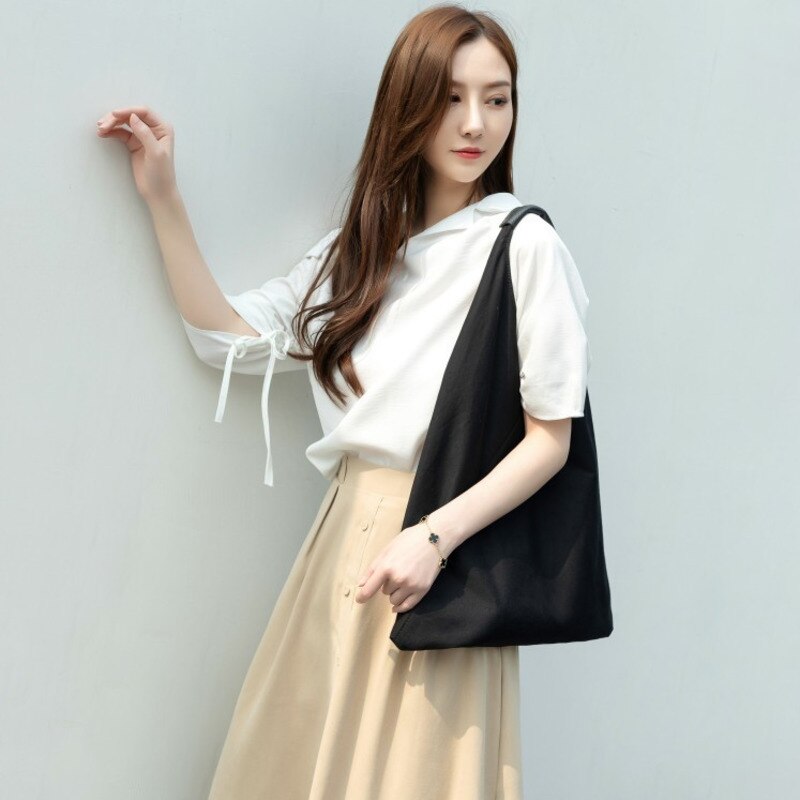 BXX été modèle de grande capacité épaule pour les femmes paquet décontracté dames couleur unie voyage sac à main DA296