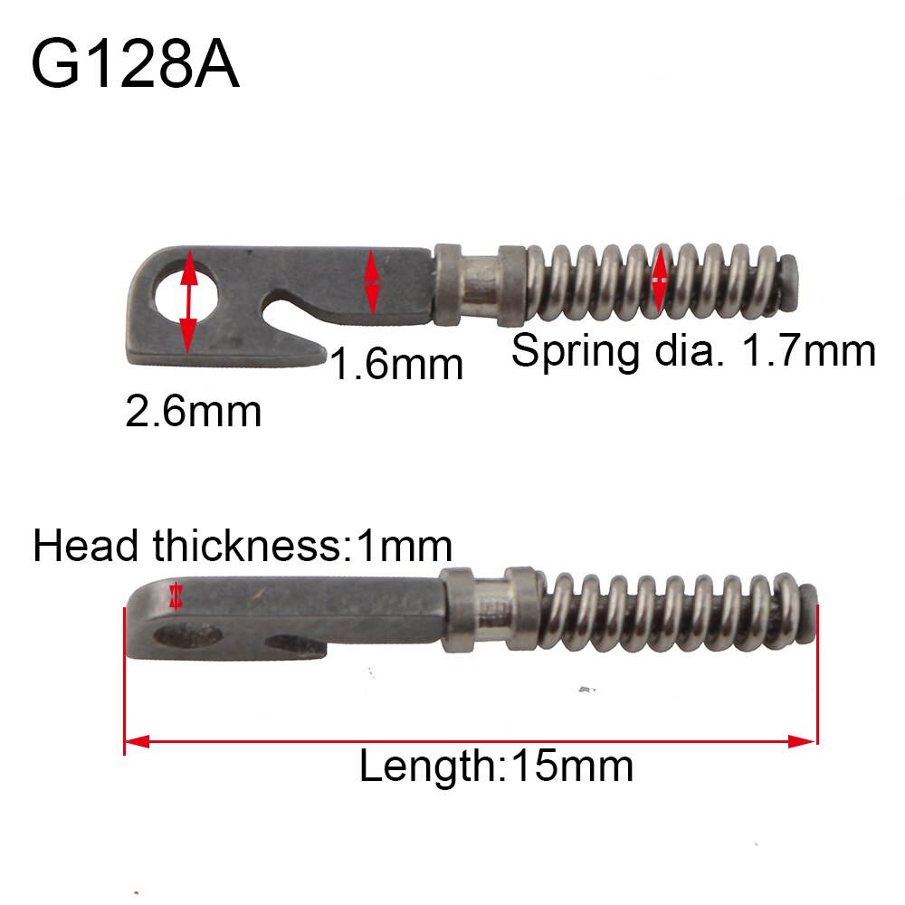 50PCS spring inserts for repairing broken eyeglass flex temples broken spring replacement part G128 G128A