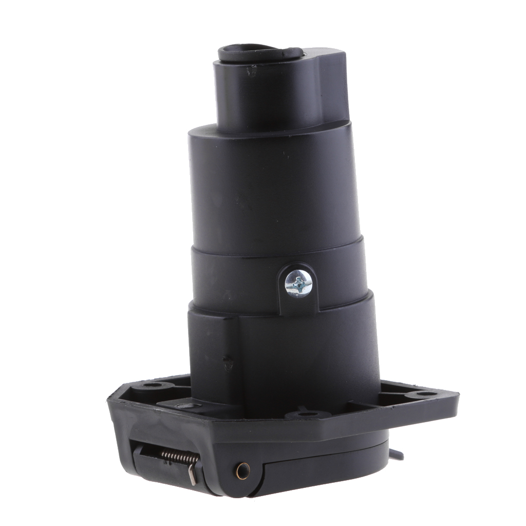 Heavy Duty 7 Way Round Trailer Light Connector Female Socket End 7 Poles US