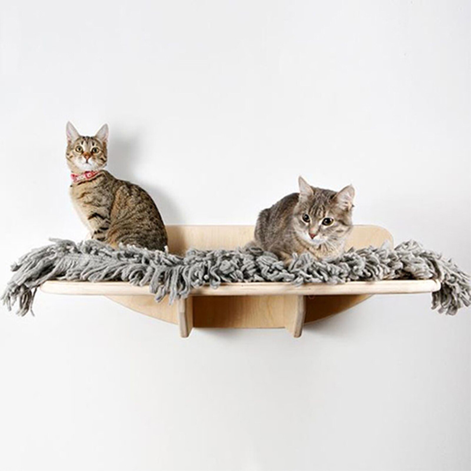 Mounted Large Size Cat Bed Perch Wall Mount Perch Climbing Shelf DIY Cat Wall Cat Climbing Platform