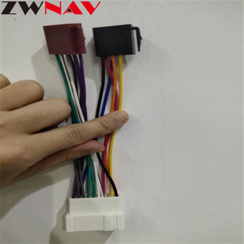 Arnés de cableado de enchufe de Radio ISO para coche, adaptador de cable para Nissan Almera Premiera, Micra, Terrano, Vanette, x-trail, 12-018,