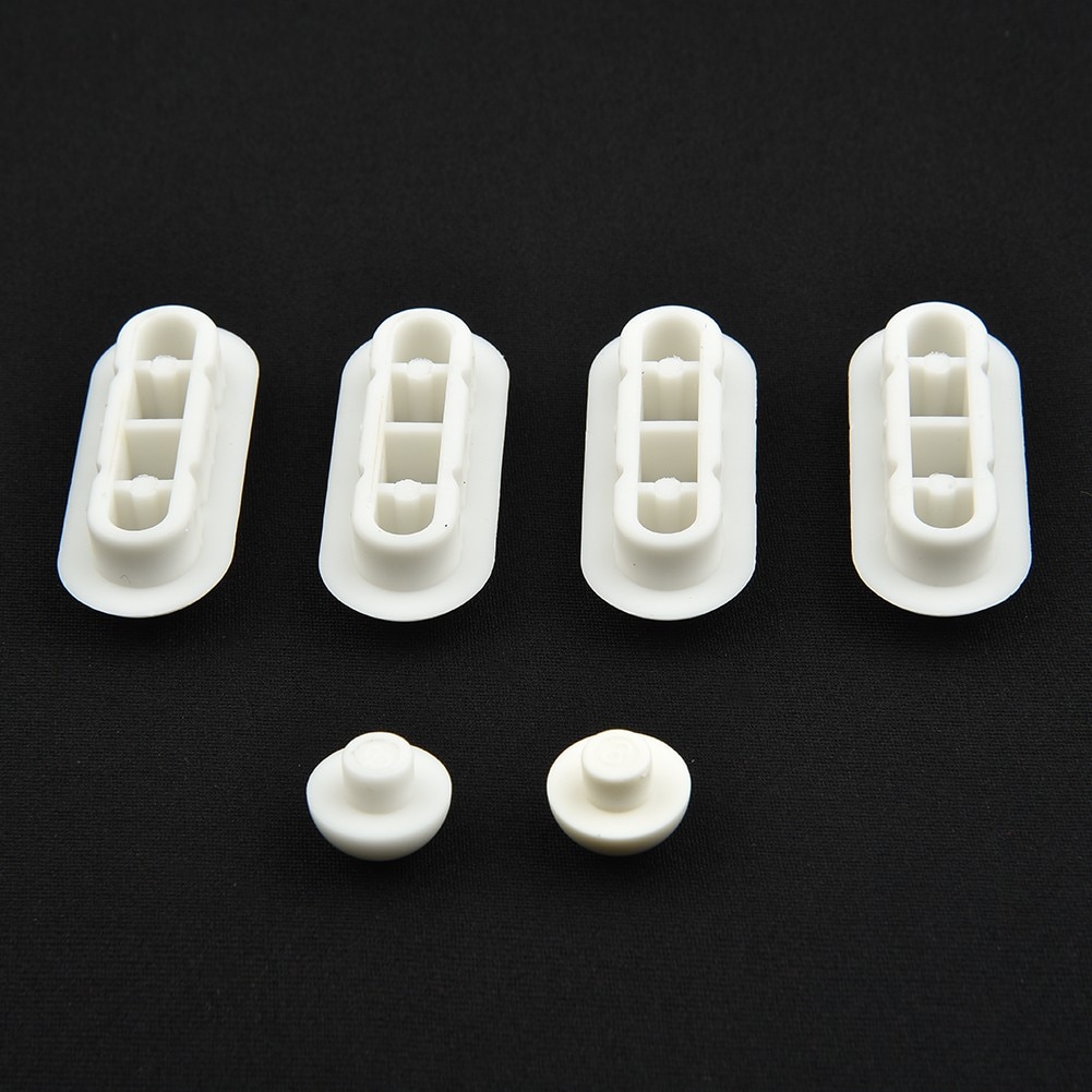 Wc Deckel Zubehör Neue Wc Sitz Puffer Pack-Weiß Stop Stoßstange Bad Produkte Dämpfung Pads Erhöhen Die Heigh