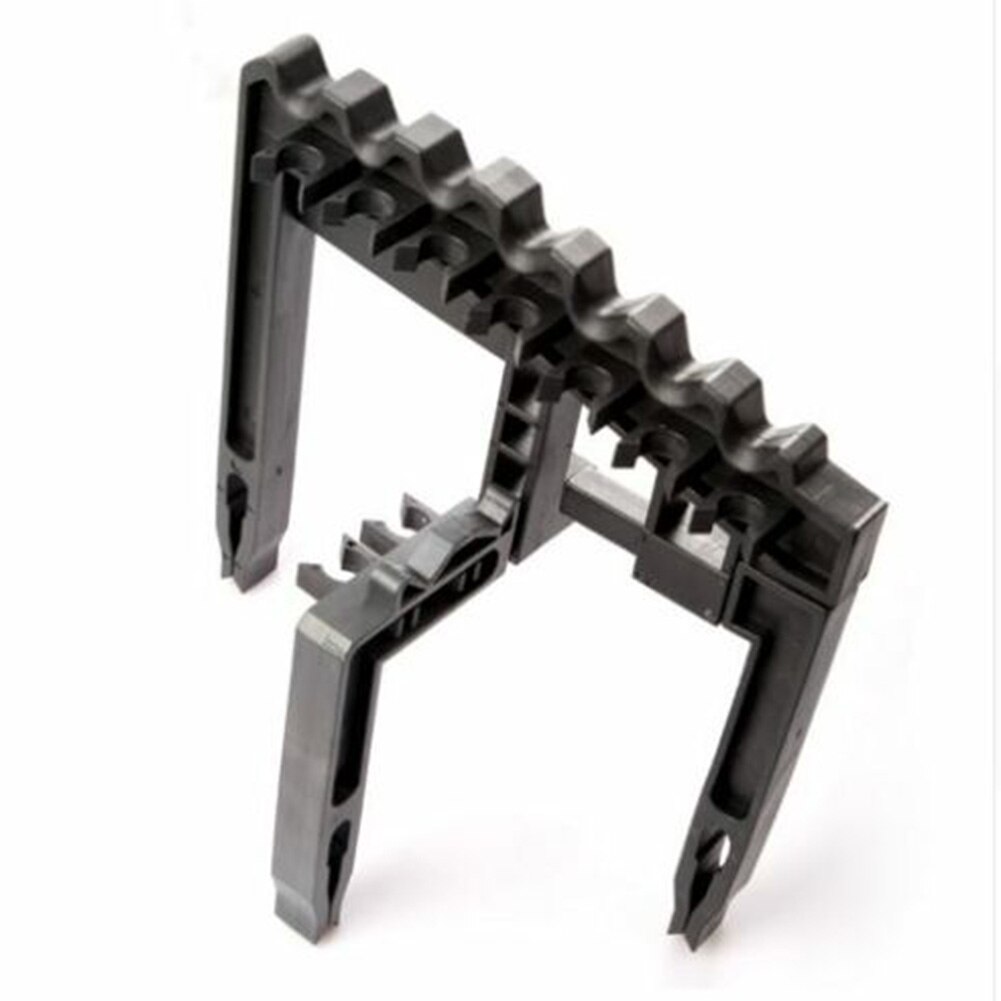 Portable Golf Bag 9 Iron Club Holder Stacker Rack Organizer Accessories Blk Black Durable Tool Organizer