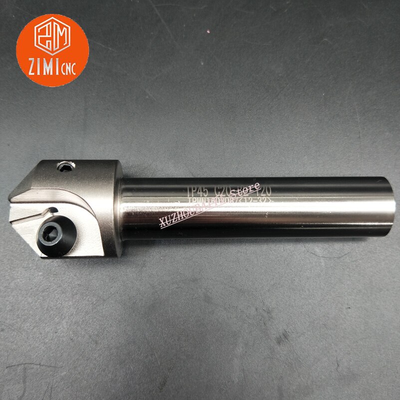 TP45-C20-25-110/TP45-C20-32-120 chamfering tool bar 45 degree chamfering handle, suitable for TPMN1603 carbide blade CNC lathe