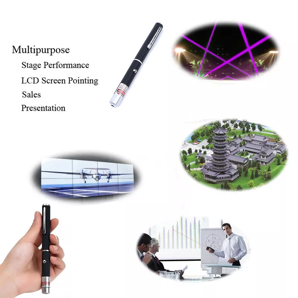 5mw poderoso ponteiro laser lottomr caneta luz lápis verde/vermelho roxo dot caça óptica 405/530/650nm baterias embutidas