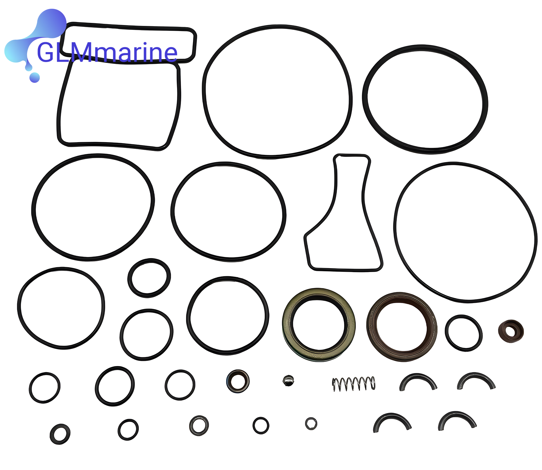 Upper Unit Seal Kit 16709A1 for MerCruiser Sterndrive Bravo I II III X XR XZ BLACKHAWK 16709A2 Replace Sierra 18-2643 GLM 87480