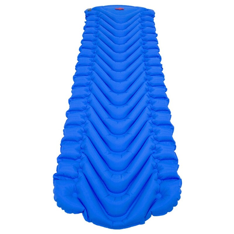 Utomhus uppblåsbar kudde sovande campingmatta sovmatta madrass för camping vandring backpacking resemadrass