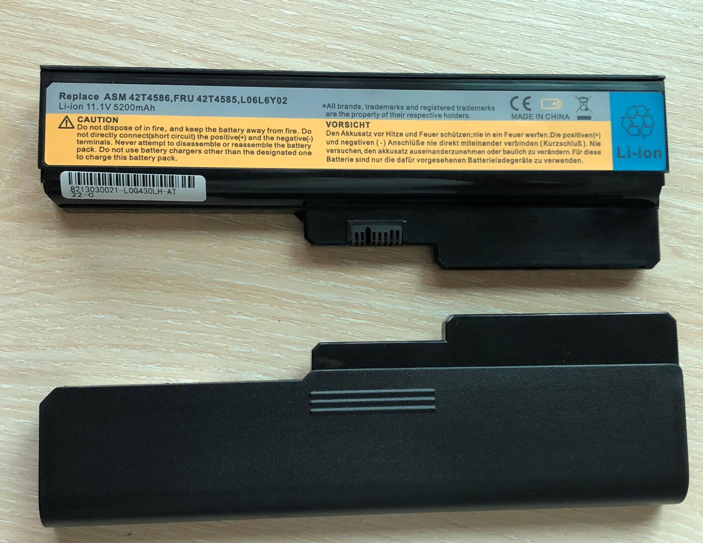 Laptop Battery For Lenovo 3000 G455 For Lenovo N500 G550 IdeaPad G430 V460 Z360 B460 V460D L08S6Y02 L08S6D02 L08L6Y02