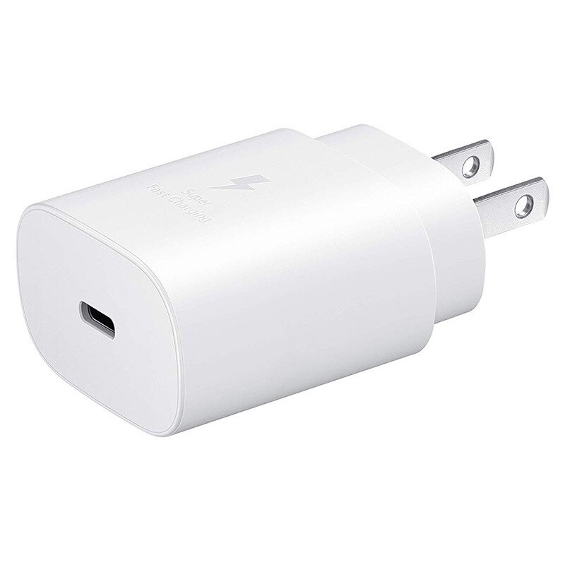 Snelle Oplader 45W Quick Adapter Type C Kabel Voor Samsung Galaxy Note 20 2110 + S10 S10E S20Plus S20 ultra A90 A80 Voor Iphone 13 12: US White