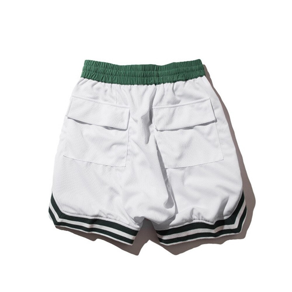Sommer hip-hop populære shorts herre løs sport high street 5 point mandlige basketball bukser trend afslappede korte bukser