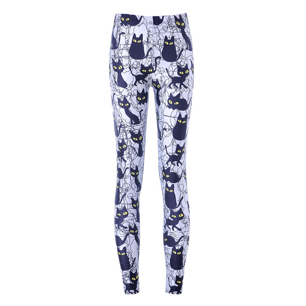 12 14 16 18 stora flickor leggings barn skalle&flower svarta leggings 3d digitaltryckta byxor byxor stretchbyxor plus size