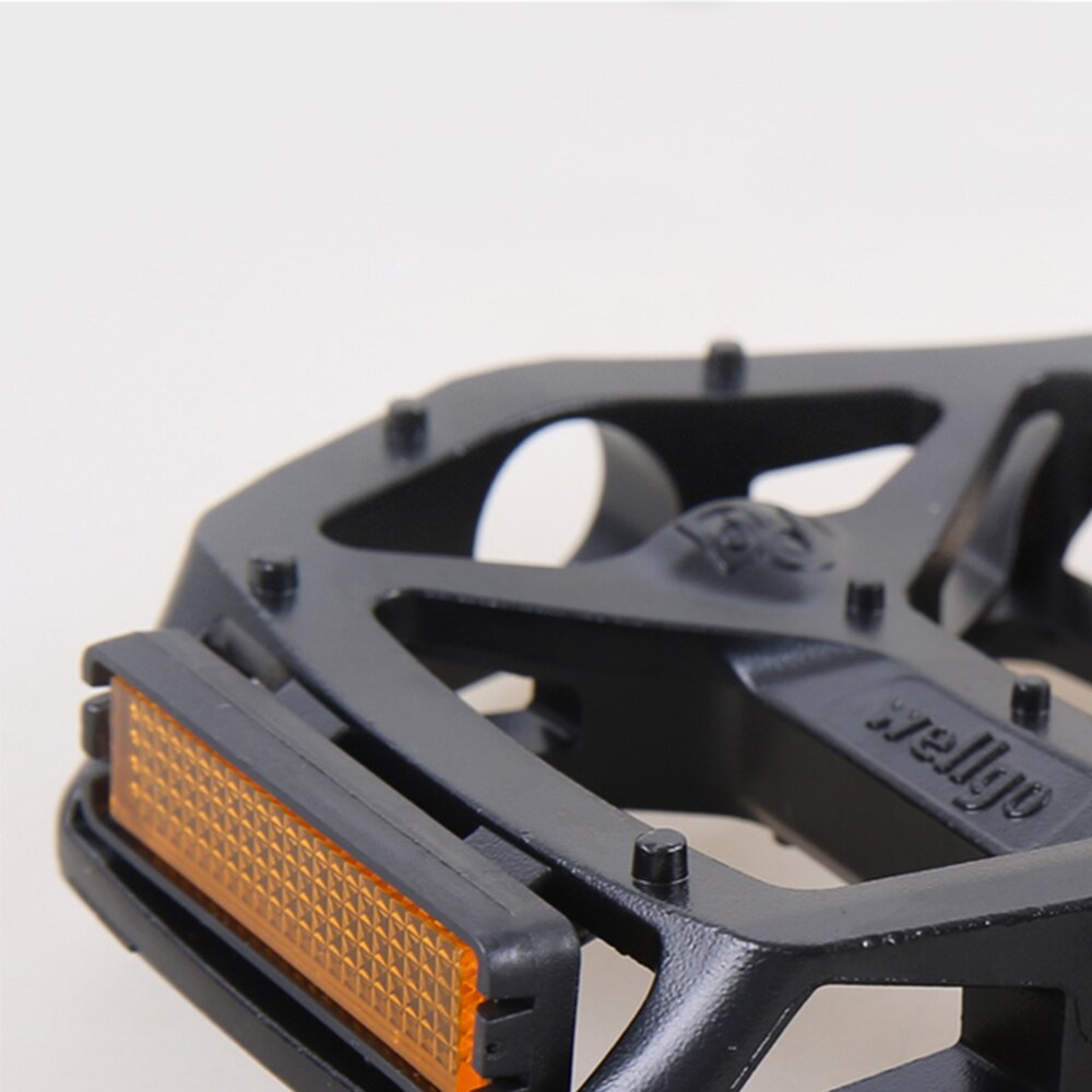 Wellgo Aluminium B249DU Ultralight Fiets Pedaal Cr-Mo Staal Doorn Dubbele Du Dragende Pedalen