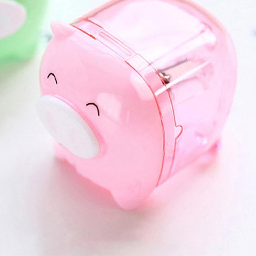 Pencil Sharpener Mini Stationery 1Pc Cute Pig Shaped Super Cartoon Student Tool