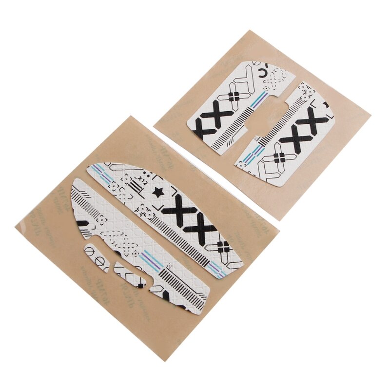 066A DIY Mouse Skin Mouse Skates Side Stickers Sweat Resistant Pads Anti-slip Grip Tape forLogitech G Pro X Superlight