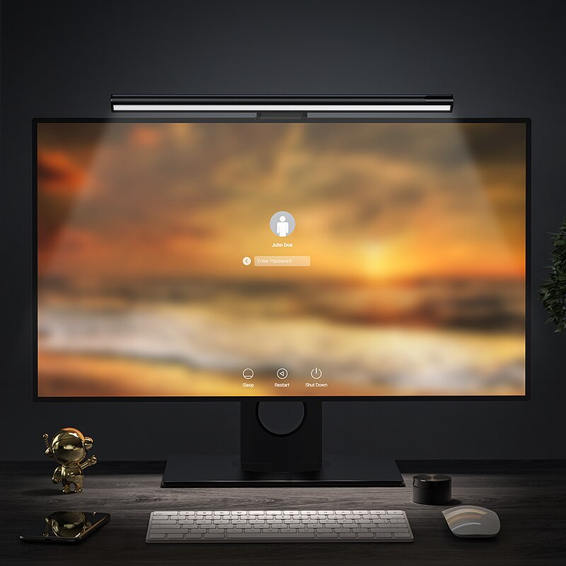 Xiaomi Mijia – lampe de bureau suspendue avec télécommande sans fil, barre lumineuse pour écran, Protection des yeux, moniteur d&#39;ordinateur