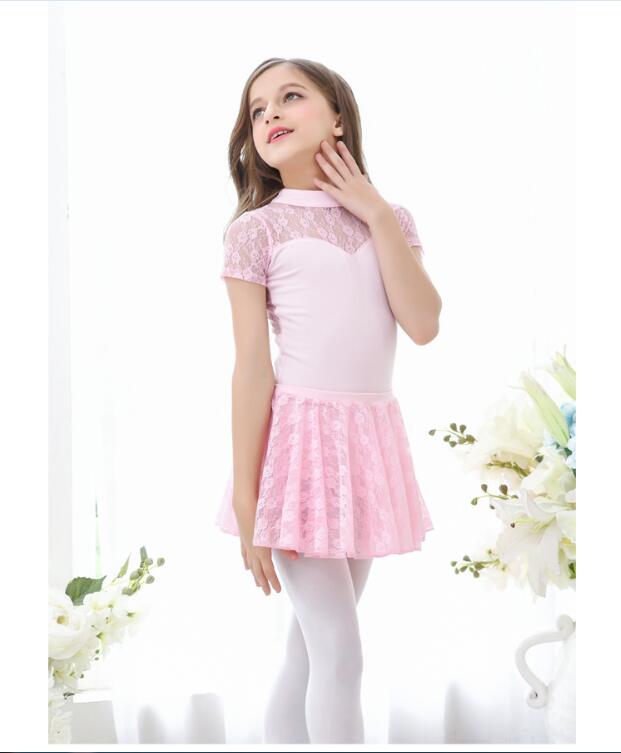 Lace leotards two pieces. Ballet Tutu Gymnastics Leotard Girl Dance Costume Baby Tutu Dress Dance wear