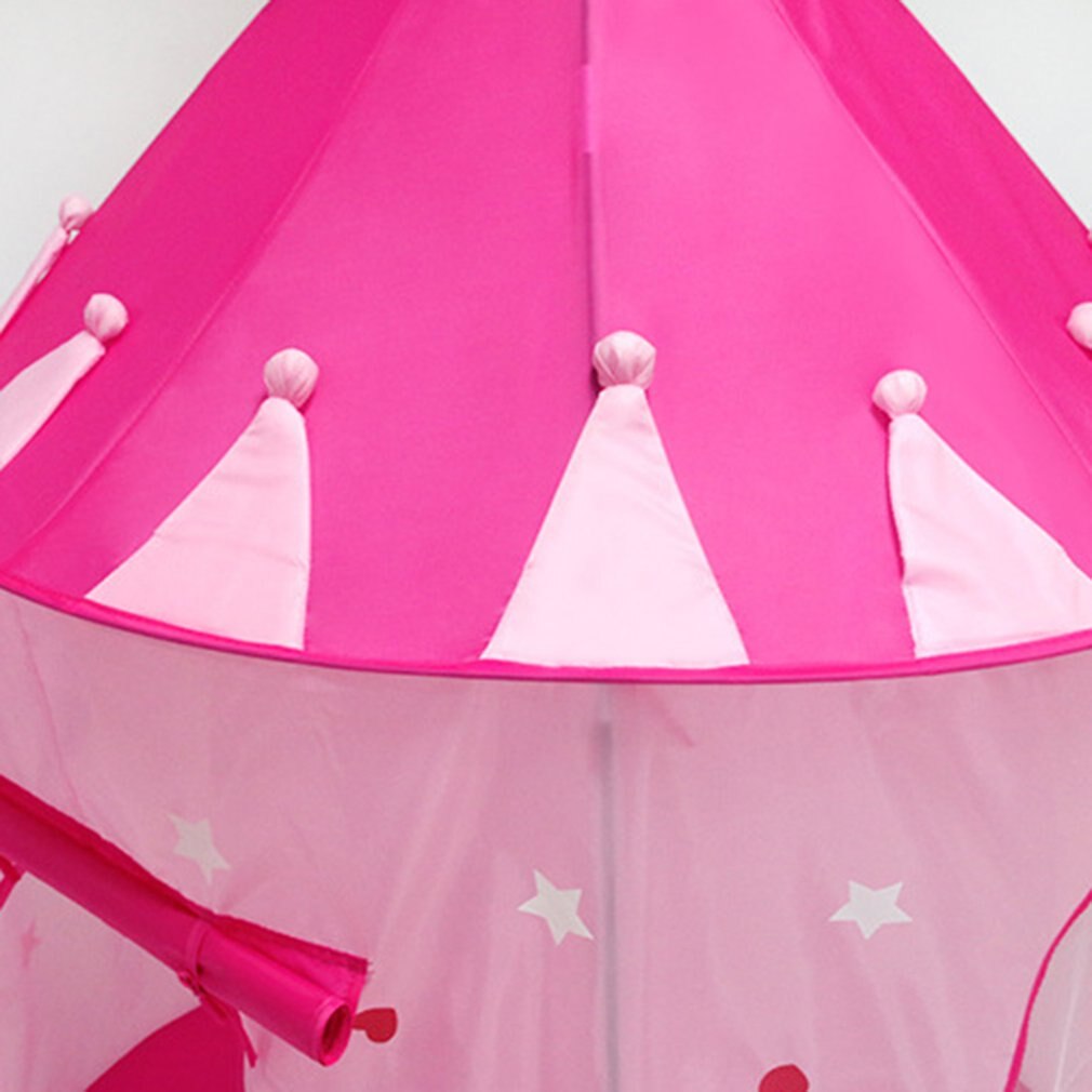 freundlicher Burg Yurt Spiel Zelt Faltbare freundlicher drinnen-Spiel Haus Prinzessin Zelt freundlicher leuchtend Zelt