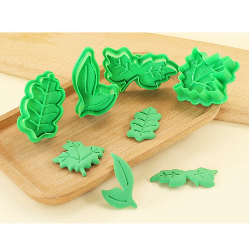 Maple Leaf Plunger Fondant Mold Cutter Cake Cookie Decorating Fondant Cookie Cutter Diy Keuken Bakken Cake Decorating Gereedschap