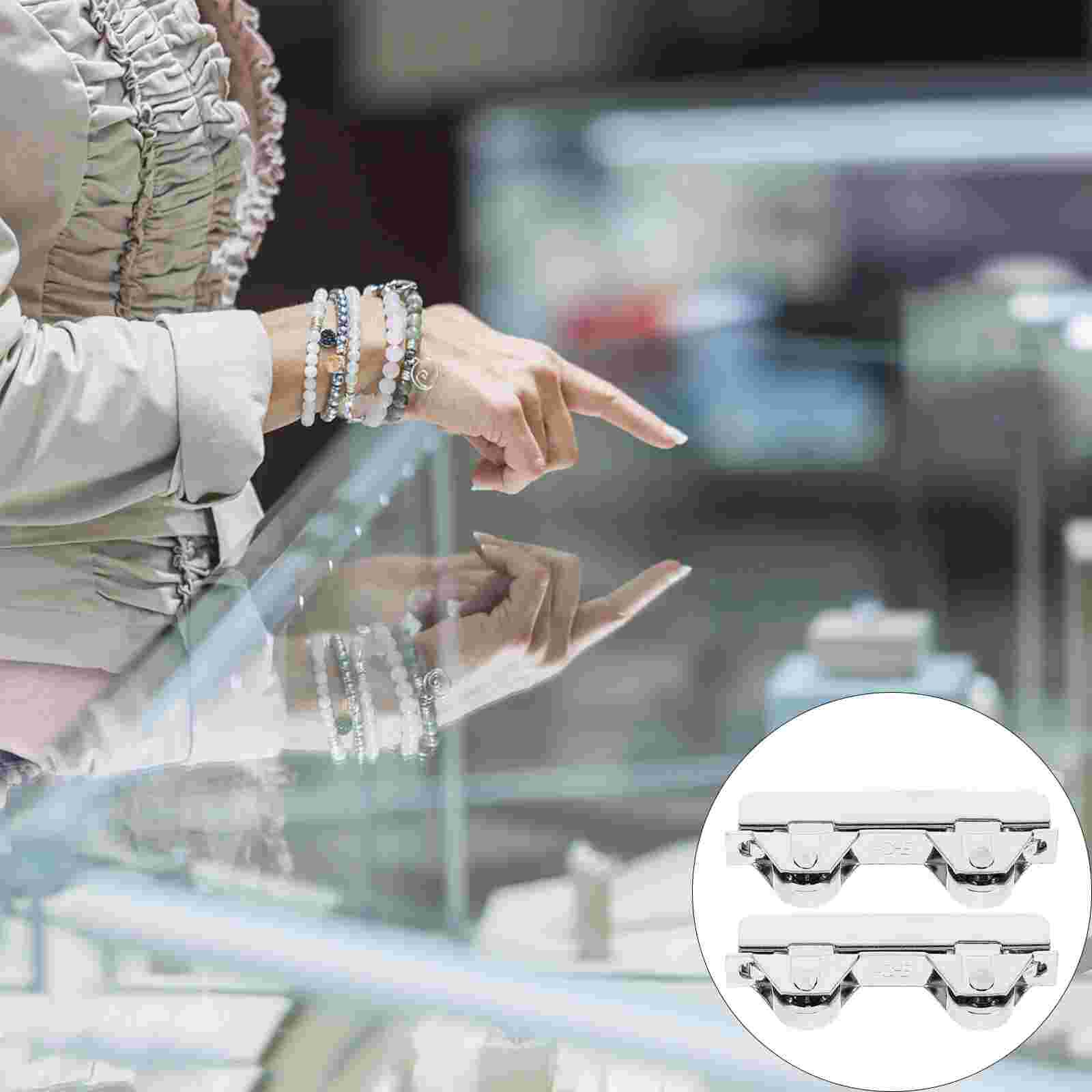 10pcs Stainless Steel Sliding Door Roller Glass Sliding Door Pulley Door Wheel