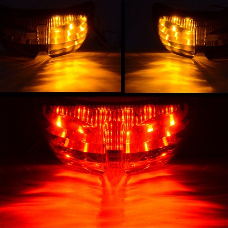 Rear Turn Signal Light Integrated LED Tail Light for Yamaha FZ8 Fazer 10-13 FZ1 N FZ1 Fazer 06-13