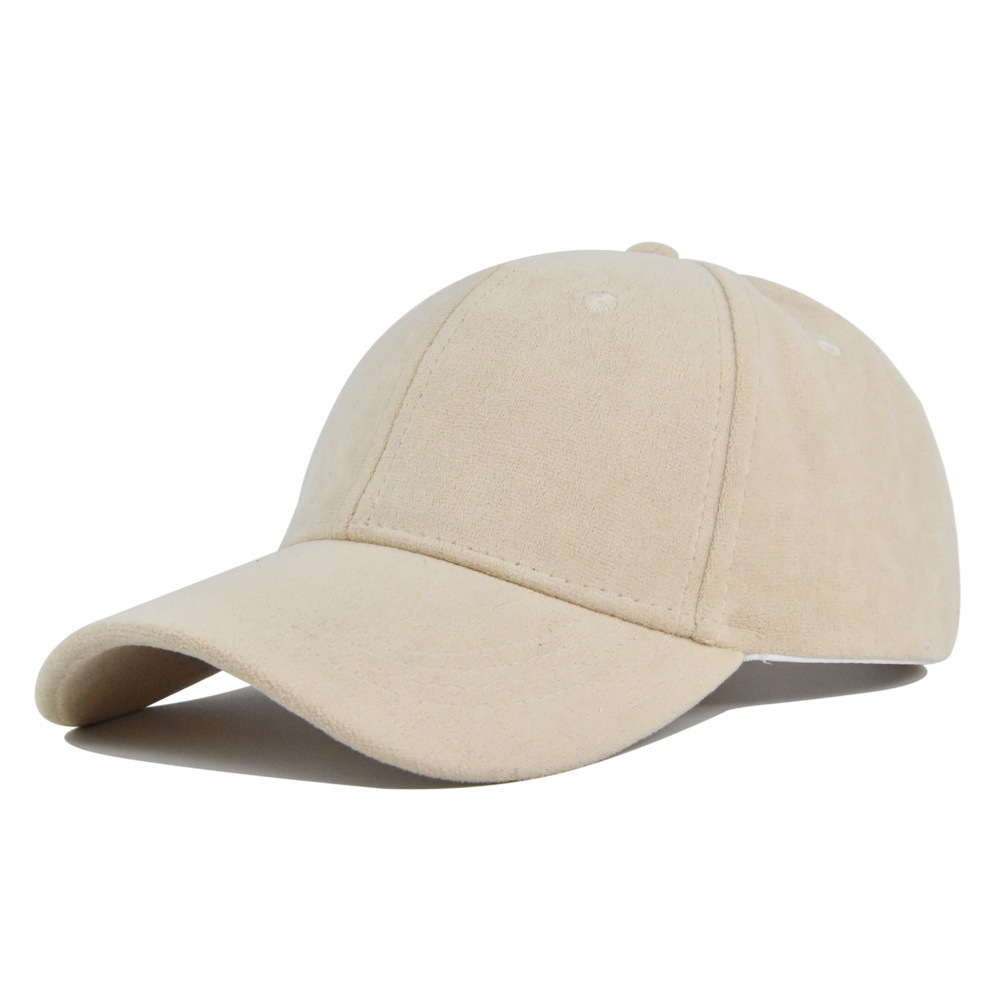 Gorras de béisbol de gamuza Unisex a la para mujeres y hombres, gorras de sol informales de Color sólido para otoño y exteriores, gorras Snapback ajustables cálidas para invierno: YELLOW