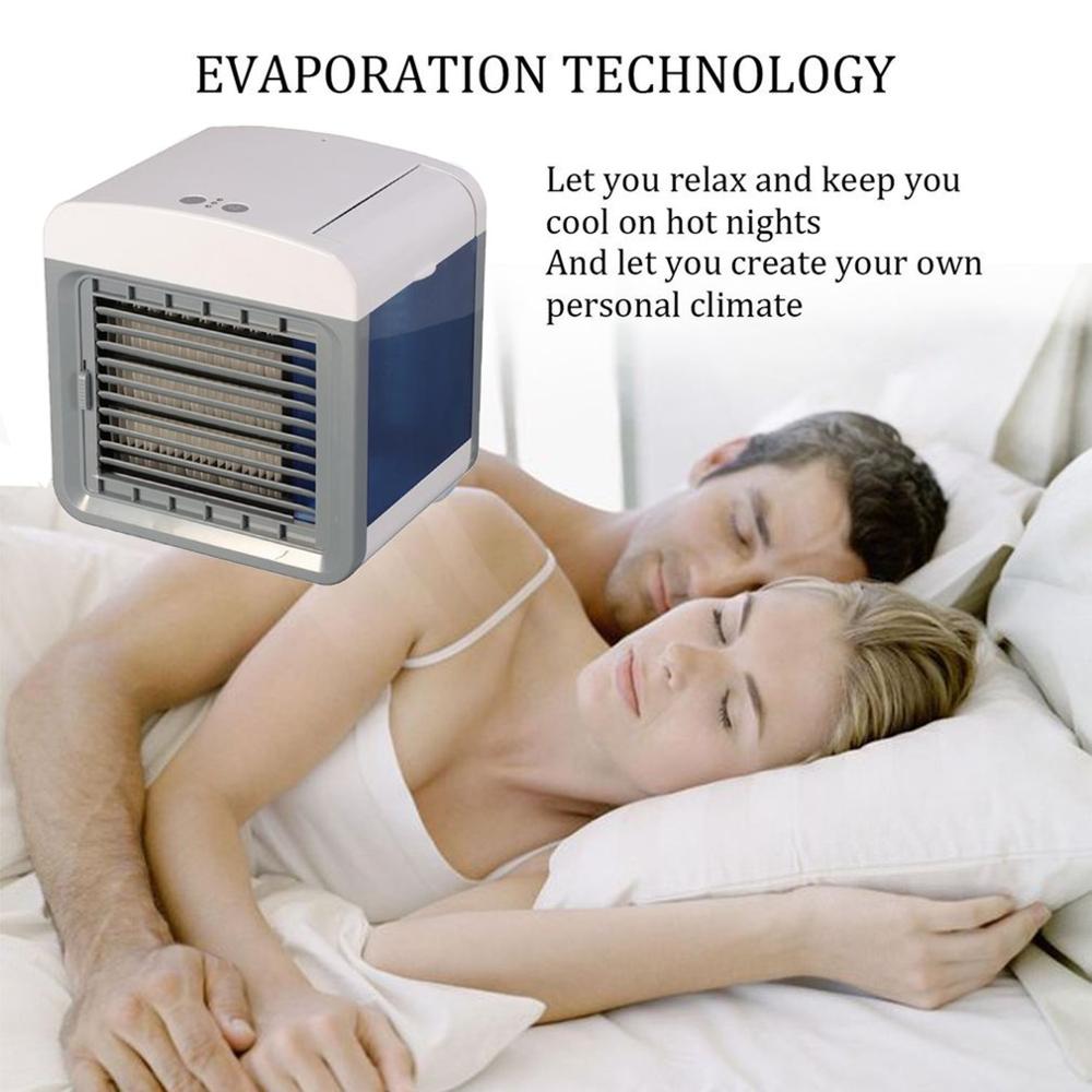 Convenient Air Cooling Fan Portable Digital Air Conditioner Humidifier Purifies Air Cooler Fan