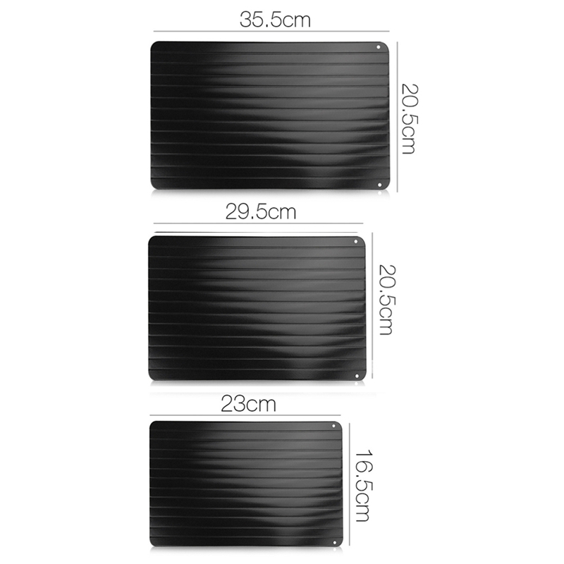 Fast Defrosting Tray Thaw Frozen Food Meat Fruit Quick Defrosting Plate Board Home Kitchen Defrost Supplies