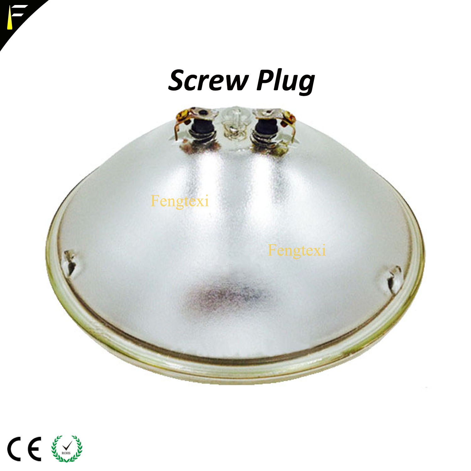 Lámpara Par64 de 3200k para estudio de cine, Reflector parabólico de 500w, CP60, CP61, CP62, Par de bombilla de 64 y 500W, GX16D, Burbuja sellada