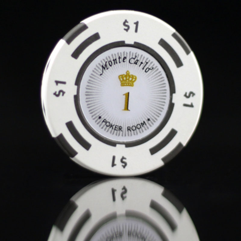 Lote de fichas de póker de Monte Carlo, hoja de 14g de arcilla, etiqueta de planchado, Casino, habitación, jugador de póker, love it, 25 unidades: 25pcs 1