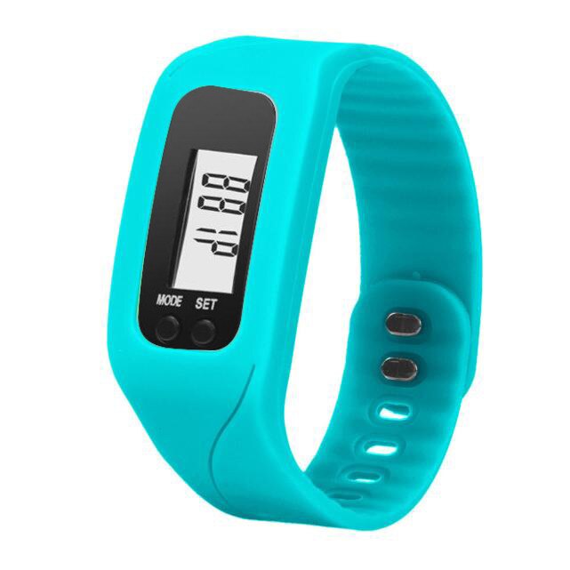 Männer und Frauen Schrittzähler elektronische uhr Sport uhr zähler karte laufende kilometer schritt tragbare Sport Fitness schrittzähler