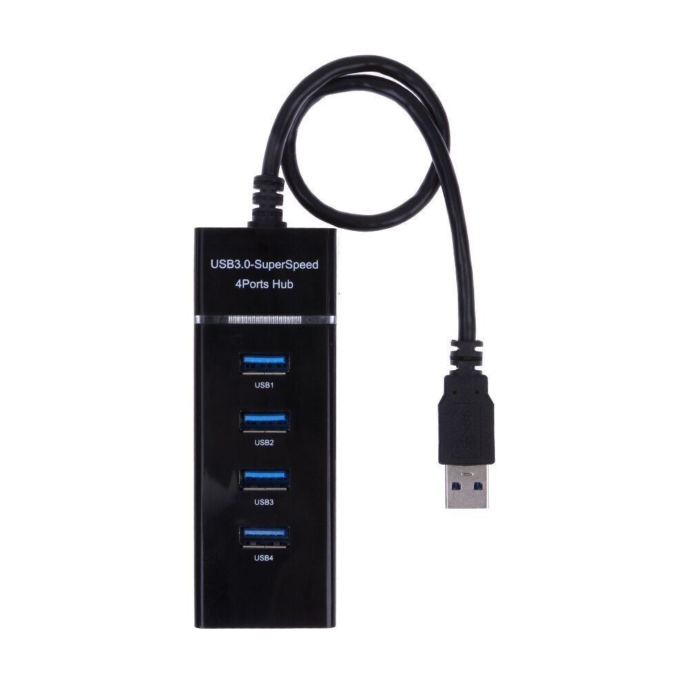 4 Poorten USB3.0 Hub Splitter Met Super Speed Overdrachtsnelheid Tot 5Gbps Voor PS4/Slim/Pro/Xboxone Compatibel Met Usb 2.0 & 1.1