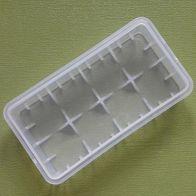 1 Pc/2 Pcs/4 Pcs Clear Plastic Waterdichte Batterij Storage Case Houder Organizer Voor 18650 16340 Batterijen met Case Bag 8899