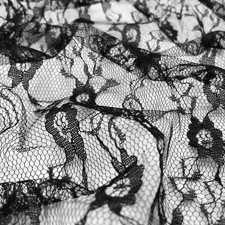 1*1.5 Meters Embroidery Eyelash Cotton Lace Fabric French Cord Lace Cloth Nigerian African Guipure Lace For Party Wedding Dress: 08