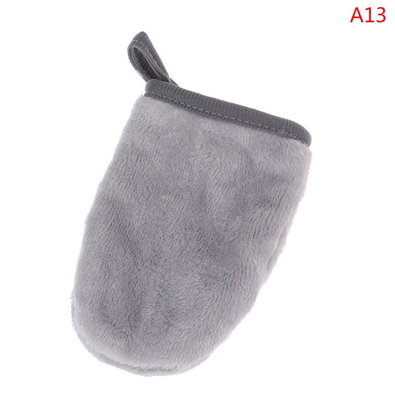 Tampon de nettoyage en profondeur du visage, réutilisable, en microfibre douce, pour démaquiller le visage: A13