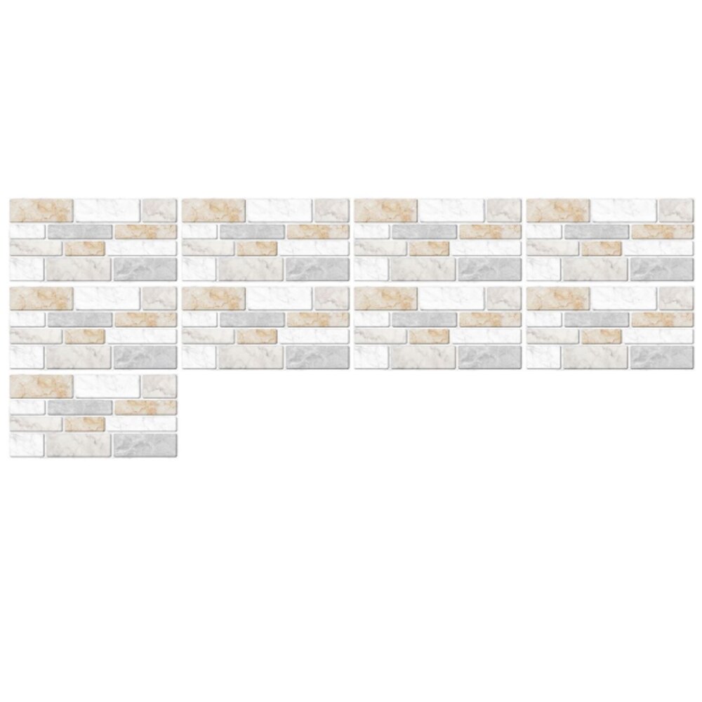 3D Brick Wall Stickers Wallpaper Decor Foam Waterproof Wall Covering Wallpaper For Kids Living Room DIY Background: UB011S9